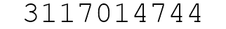 Number 3117014744.