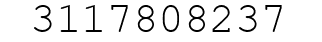 Number 3117808237.