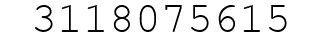 Number 3118075615.