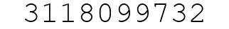 Number 3118099732.