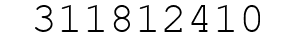 Number 311812410.