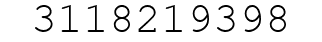 Number 3118219398.