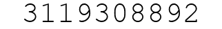 Number 3119308892.