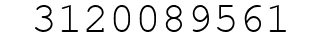 Number 3120089561.
