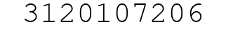 Number 3120107206.