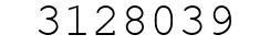 Number 3128039.