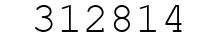 Number 312814.