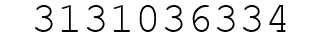 Number 3131036334.