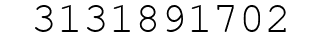 Number 3131891702.