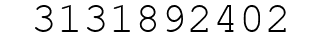 Number 3131892402.