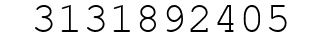 Number 3131892405.