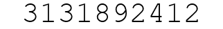 Number 3131892412.