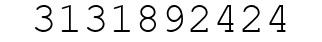 Number 3131892424.