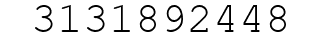 Number 3131892448.