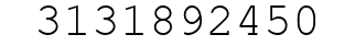 Number 3131892450.