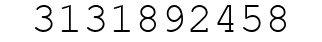 Number 3131892458.