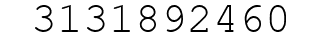 Number 3131892460.