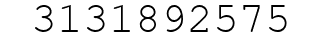 Number 3131892575.
