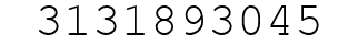 Number 3131893045.