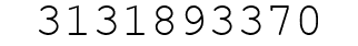 Number 3131893370.