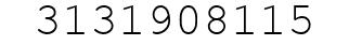 Number 3131908115.