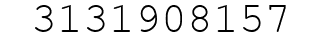 Number 3131908157.