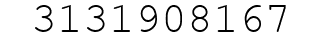 Number 3131908167.