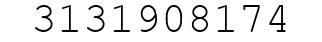 Number 3131908174.