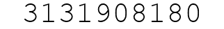 Number 3131908180.