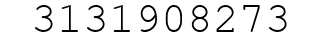 Number 3131908273.