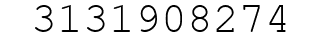 Number 3131908274.