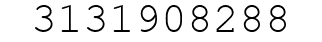 Number 3131908288.