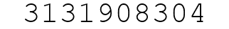Number 3131908304.