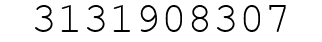 Number 3131908307.