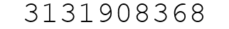 Number 3131908368.