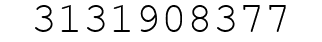 Number 3131908377.