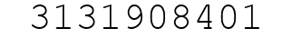 Number 3131908401.