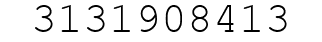Number 3131908413.