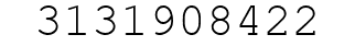 Number 3131908422.