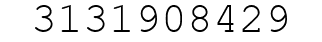 Number 3131908429.