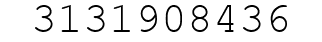 Number 3131908436.