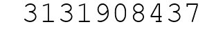 Number 3131908437.