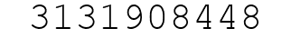 Number 3131908448.