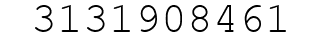Number 3131908461.