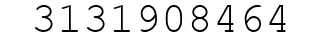 Number 3131908464.