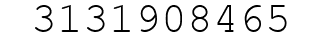 Number 3131908465.