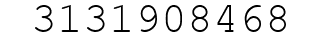 Number 3131908468.