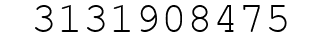 Number 3131908475.