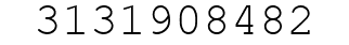 Number 3131908482.