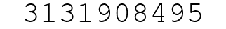 Number 3131908495.